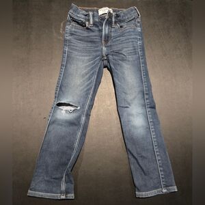 Abercrombie Boys Straight Jeans (destroyed) 7/8